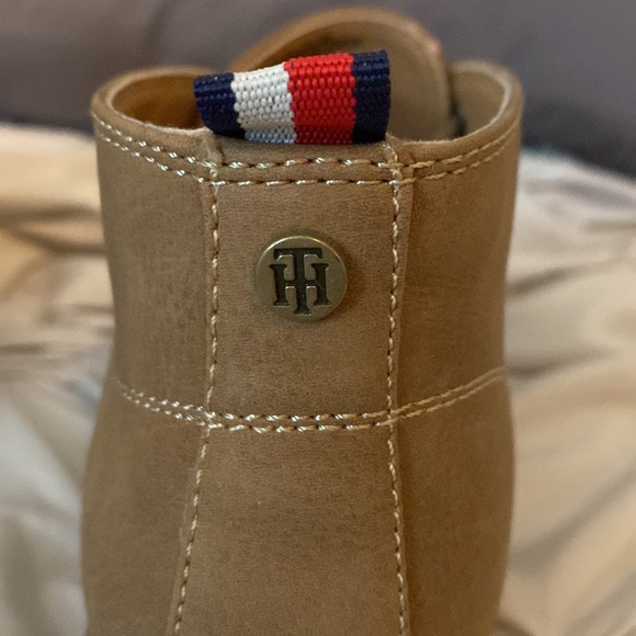 Tan Tommy Hilfiger Booties - Picture 4 of 4